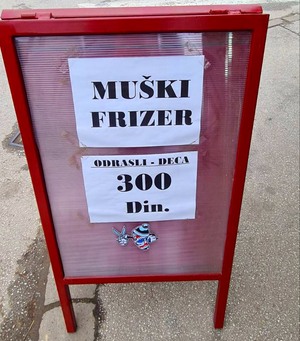 muški frizer jagodina lazar